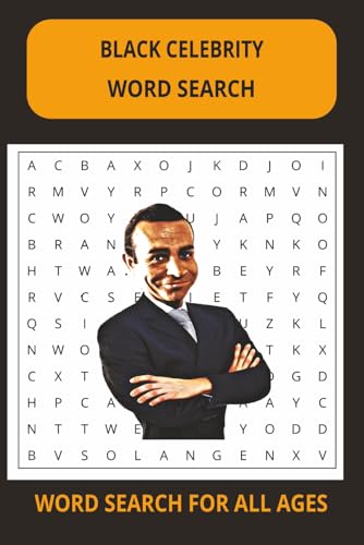 Black Celebrity Word Search book cover