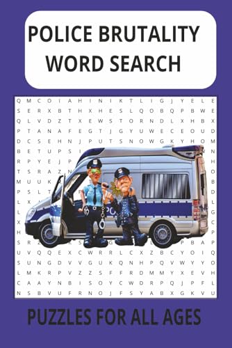 Police Brutality Word Search book cover