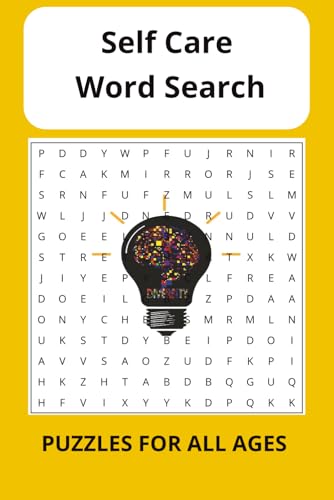 Self-Care Word Search book cover