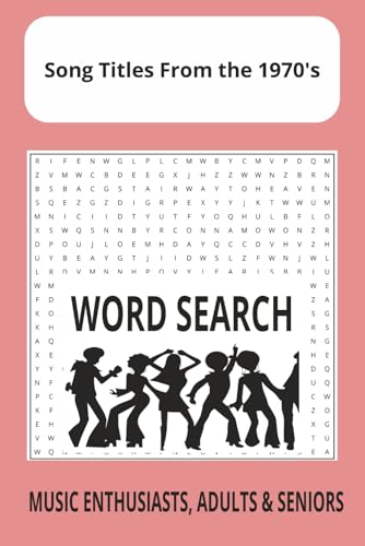 Song Titles from the 1970s Word Search book cover